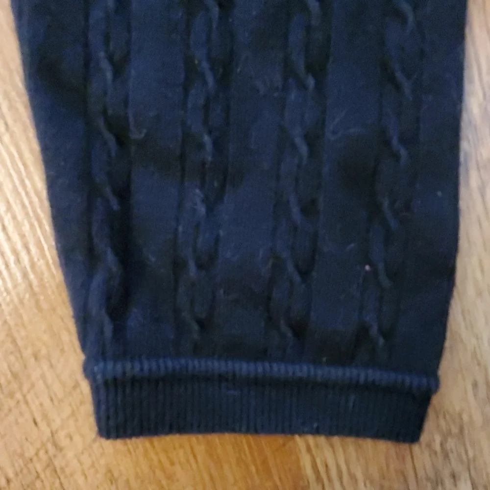 Pink Republic Girls‎ Black Sweater Footless Tights Size 14 and 16